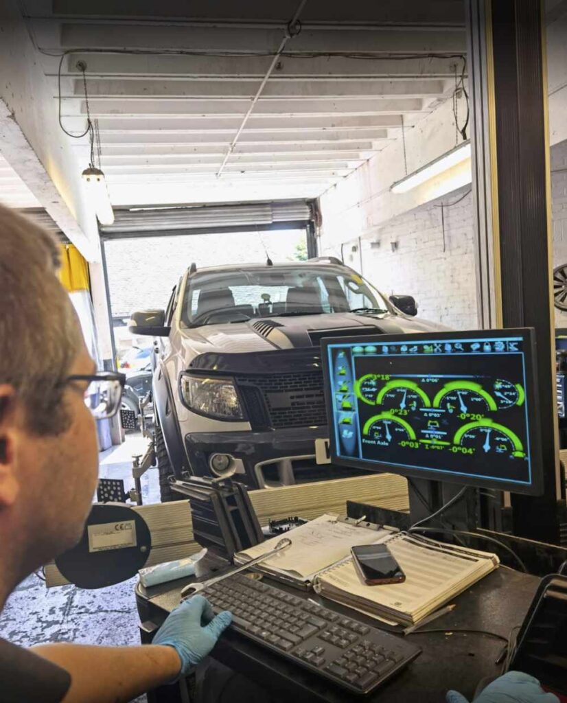 local croydon car garage workshop wheel alignment
