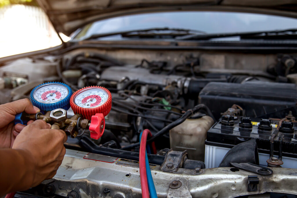 Car Air Conditioning Recharge and Service