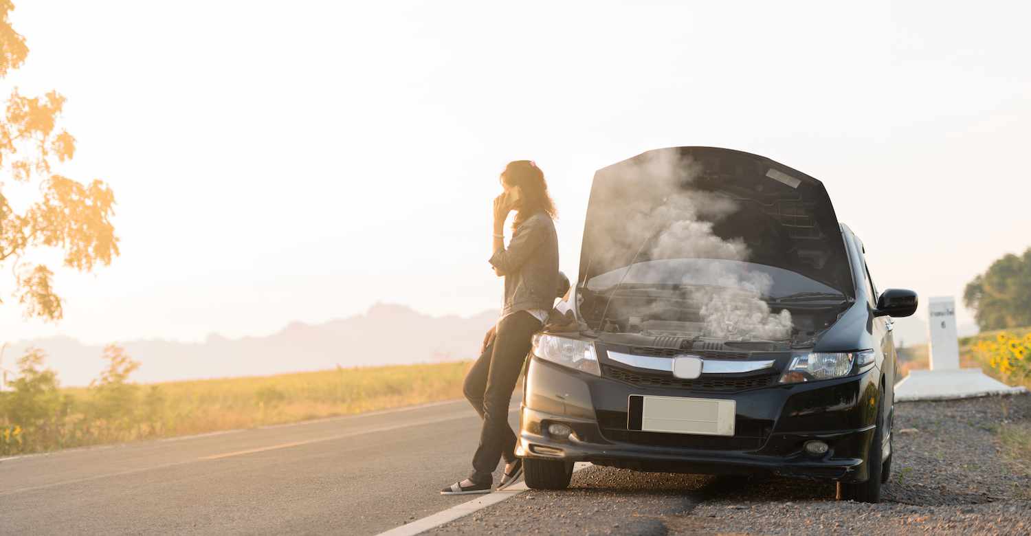 car breakdown - vehicle recovery