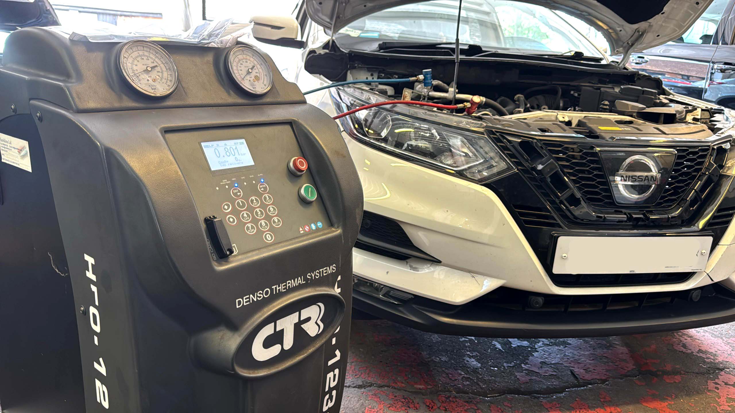 Nissan Qashqai AC Regas