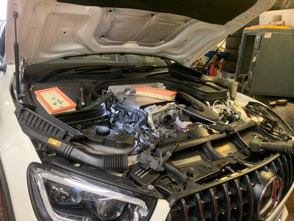 Mercedes GLC AMG Spark Plug replacement