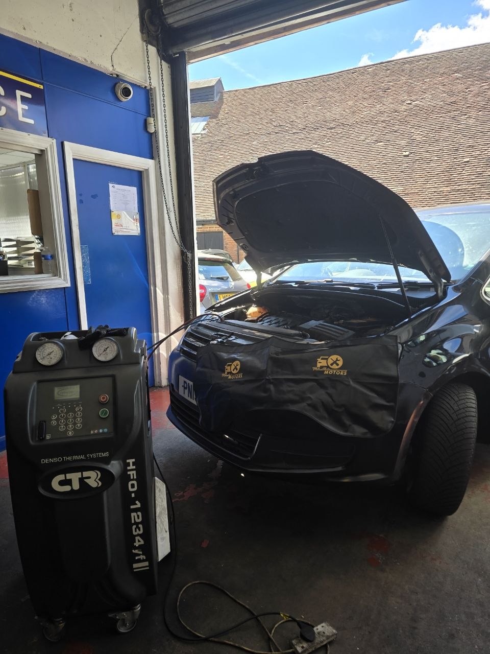 VW Sharan AC regas