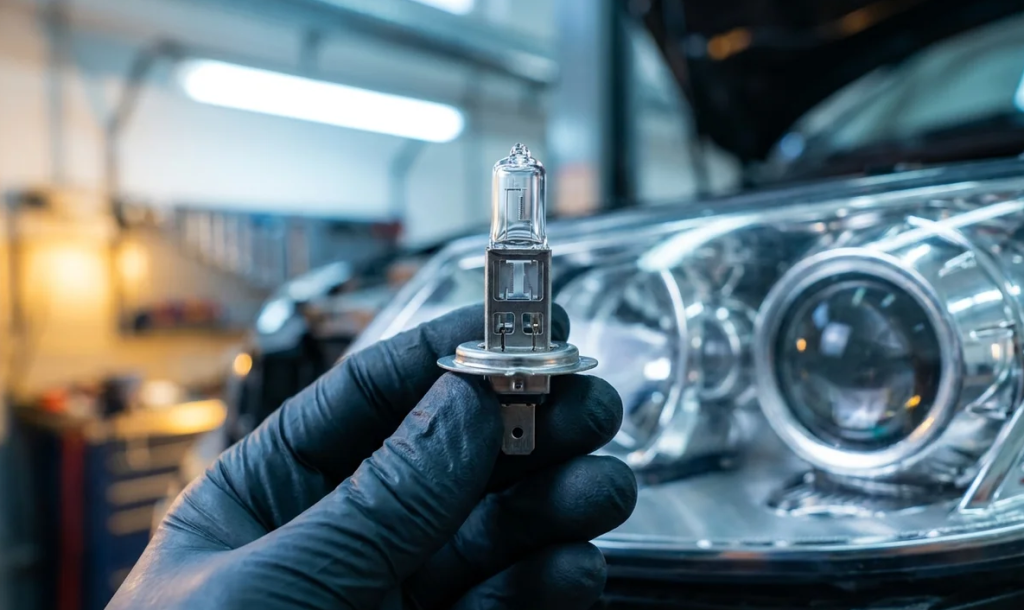 MOT lights and electrical checks in a Croydon garage